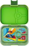 Yumbox Plastic Kids' Food Container Disney Cars Insulated Green