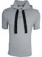 Kurzarmbluse Gray