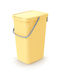 Prosperplast Кошче Systema Q Collect за Шкаф Пластмасово Жълто 20л