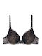Spotlight Whu Bra with Light Padding Underwire Black