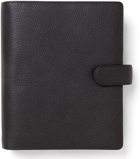 Filofax Ημερήσια Ατζέντα Norfolk A5 Μαύρη 21.5x24εκ.