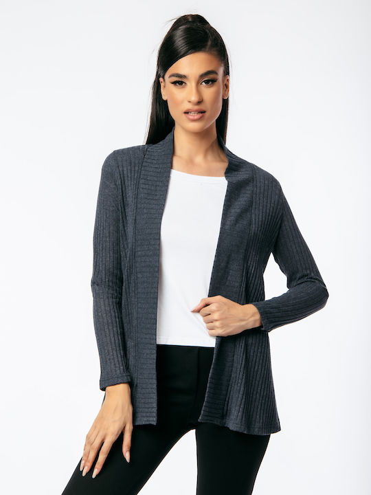 Boutique Women's Knitted Cardigan Blue