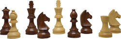 Manopoulos Wooden Chess Pawns 9cm