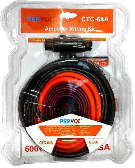 PerVoi Set Car Audio Stereo Cables Verstärker für Autos