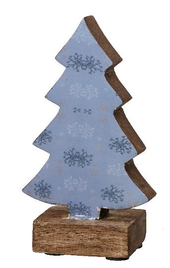 Weihnachtsdekoration Baum Hellblau