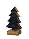 Weihnachtsdekoration Baum Blau