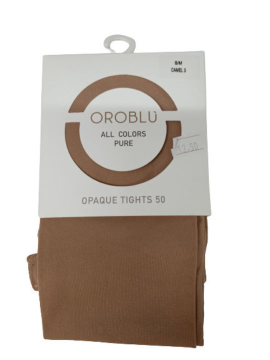 Oroblu Οpaque Γυναικείο Καλσόν 50 Den Orange