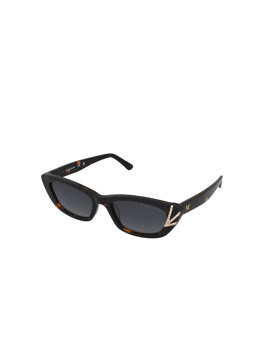 Guess Women's Sunglasses with Brown Tartaruga Plastic Frame and Black Gradient Lens GM0822 52P