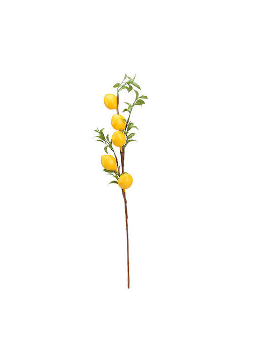 Artificial Decorative Branch Lemon Tree 56cm 1pcs