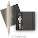 Parker Desk Set with Notebook and Pen Διαρκείας Im Monochrome 1pcs