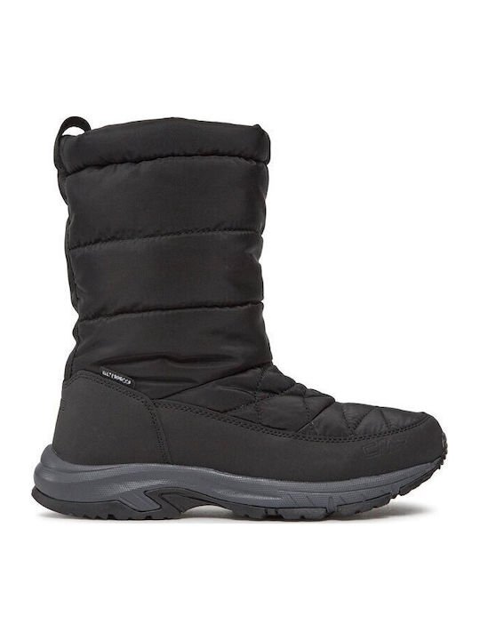 Damenstiefel mit Pelz Schwarz