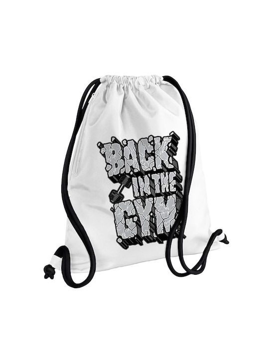 Koupakoupa Gym Backpack White