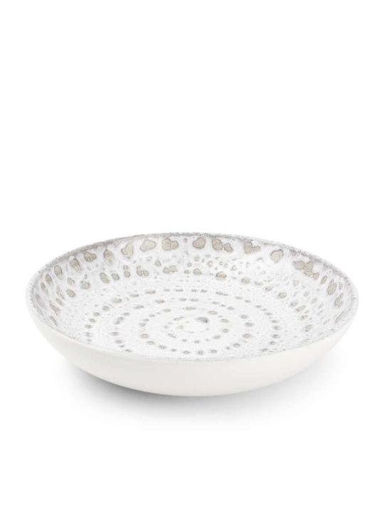Salt & Pepper Nima Nima Πιάτο Βαθύ Κεραμικό Λευκό με Διάμετρο 21cm