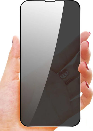 Anti-spy 0.26mm Privacy Tempered Glass Μαύρο (Galaxy A14)
