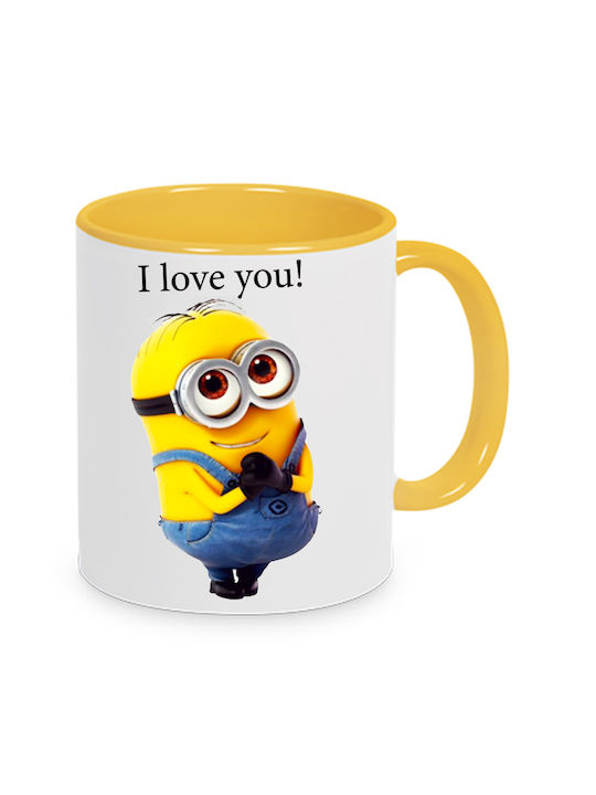 Minions Cană Ceramică Albă 330ml 1buc