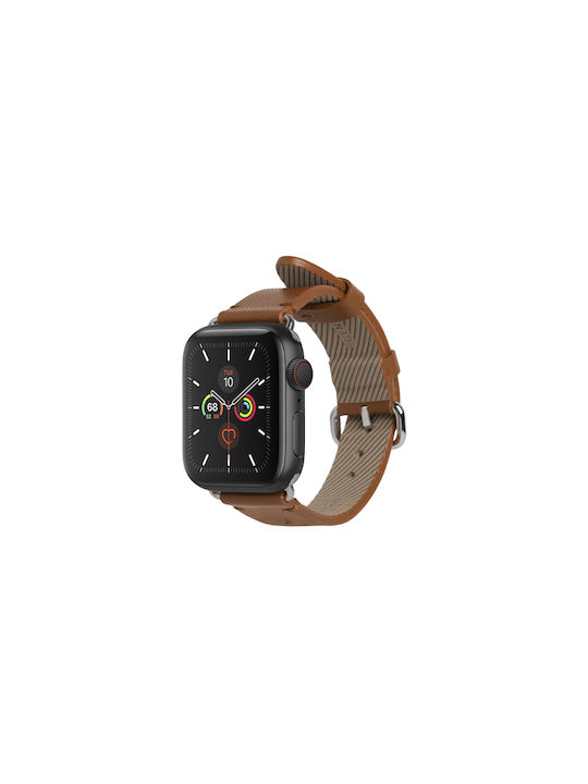 Native Union Λουράκι Δερμάτινο Καφέ (Apple Watch.)