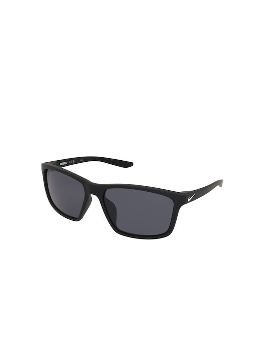 Nike Valiant Unisex Sunglasses with Black Plastic Frame and Black Lens FJ1996-010