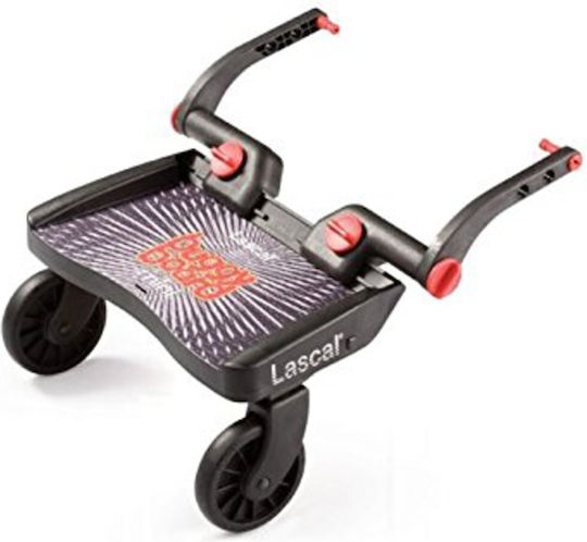 Lascal Buggy Board Stroller Red