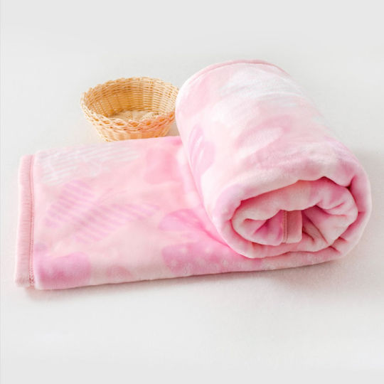 abo Decke Kinderbett Rosa 110x140cm