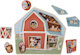 Wooden Kids Peg Puzzle Little Farm for 1+ Years 6pcs Little Dutch