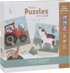 Puzzle pentru Copii Little Farm pentru 2++ Ani 35buc Little Dutch