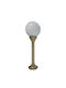 Andromeda Outdoor Floor Lamp Small Post IP43 for E27 Light Bulb Base Bronze
