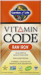 Garden Of Life Vitamin Code Raw Iron 30 caps