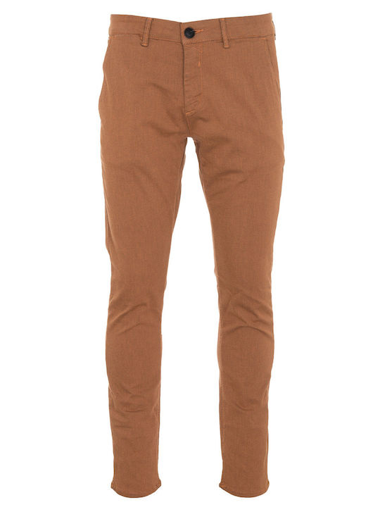 Gabba Paul Παντελόνι Chino Ελαστικό Melon Camel