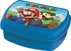 Super Mario Παιδικό Δοχείο Φαγητού Blue Super Mario Παιδικό Δοχείο Φαγητού Blue