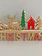 +Efo Christmas Decorative Wooden 17x8x8cm.