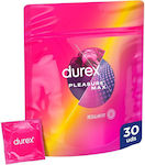 Durex Pleasuremax Ribbed Condoms 30pcs