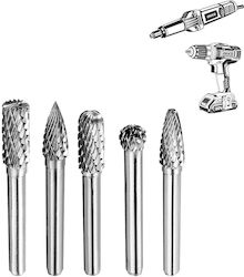 Ingco Σετ Cutter Bit with Diameter 6mm Set 5pcs HRRC0051