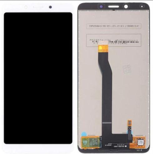 Οθόνη Lcd mit Touch-Mechanismus für Redmi 6 (Weiß)
