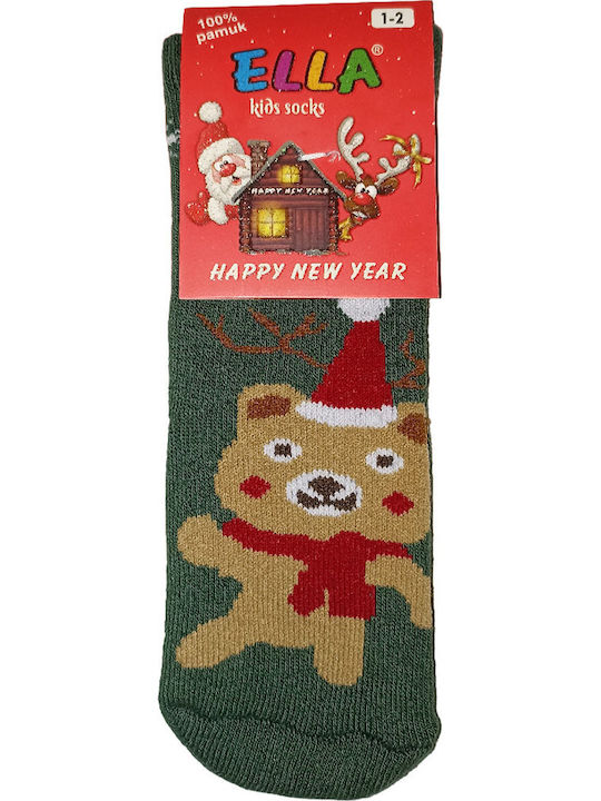 Ella Kids' Socks Green