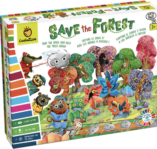 Board Game Let's Save the Forest 3+ Years Old (IT) Ludattica