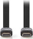 Hd 1080 Flat Cable HDMI male - HDMI male 2m Black