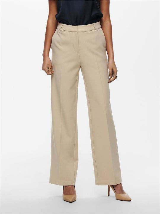 Only Femei Pantaloni Chino cu Croială Slim Beige