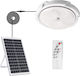 Royal Hanging Solar Light 200W 3000lm Cold White 6500K with Photocell and Remote Control IP65