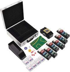 vidaXL Set von 600 nummerierten Pokerchips 40mm...