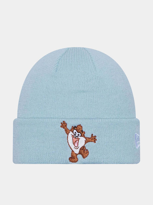 Taz Kids Beanie Knitted Blue