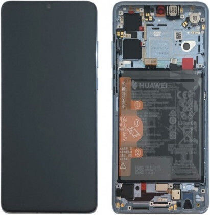 Huawei Οθόνη με Μηχανισμό Αφής για Huawei P30 (New Version) (Μαύρο)