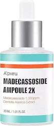 A'Pieu A Pieu Madecassoside Soothing and Moisturizing Ampoule Serum for Face with Centella Asiatica for Detoxifying and Firming 30ml A'Pieu A Pieu Madecassoside Soothing and Moisturizing Ampoule Serum for Face with Centella Asiatica for Detoxifying and Firming 30ml
