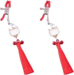 Mokko Toys Σφιγκτήρες Θηλών σε Κόκκινο Χρώμα