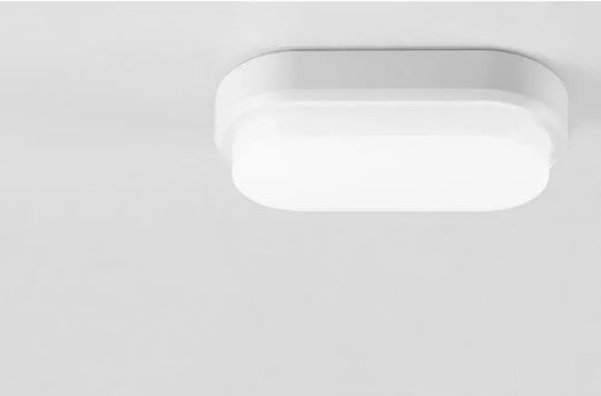 Universe Стенна Външна Костенурка LED IP65 12W с Топло бяло Светлина 20x10x5.5εκ.