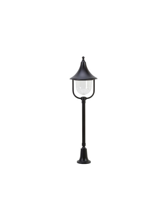 Lido Außenstehlampe für Außenbereich IP43 für E27 Fassung Schwarz