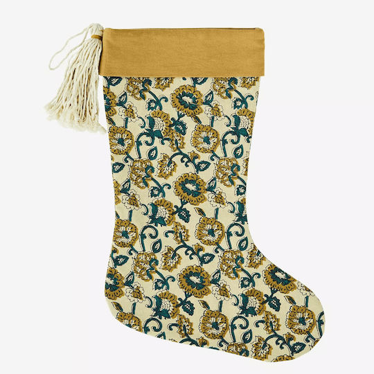 Christmas Decorative Socks Yellow