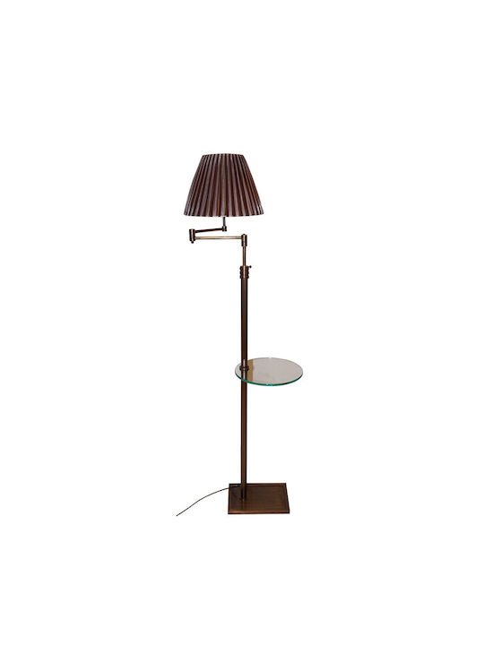 DITS Lighting Φωτιστικό Δαπέδου με Ντουί για Λαμπτήρα E27 Μπλε
