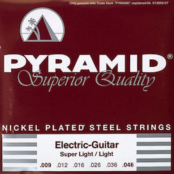 Pyramid Set Corzi Pentru Chitară Electrică Plated 9 - 46 Pyramid Set Corzi Pentru Chitară Electrică Plated 9 - 46