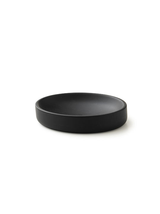 Gedy Tabletop Soap Dish made of Resin Black