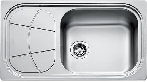 Kolossos 1561001 Drop-In Inox Μ86xΠ50cm Silber Kolossos 1561001 Drop-In Inox Μ86xΠ50cm Silber